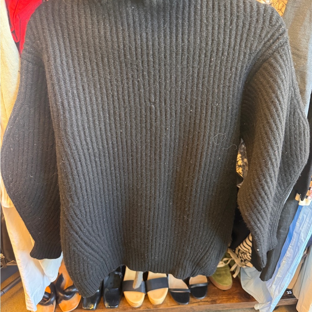 Acme Studio Black Ribbed Sweater
